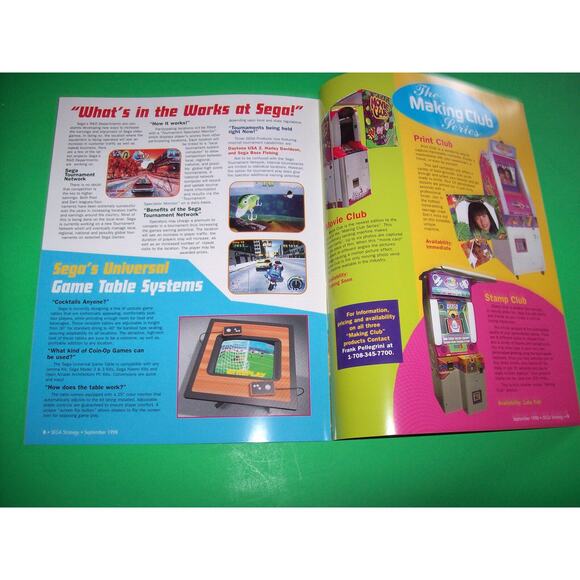 Sega Strategy Magazine Jurassic Park Star Wars Retro Video Arcade Games Godzilla - Picture 6 of 7